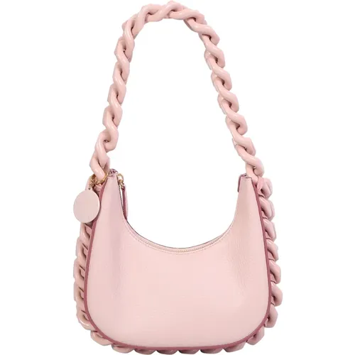 Chunky Chain Mini Shoulder Bag , female, Sizes: ONE SIZE - Stella Mccartney - Modalova