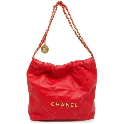 Pre-owned Leather chanel-bags , female, Sizes: ONE SIZE - Chanel Vintage - Modalova