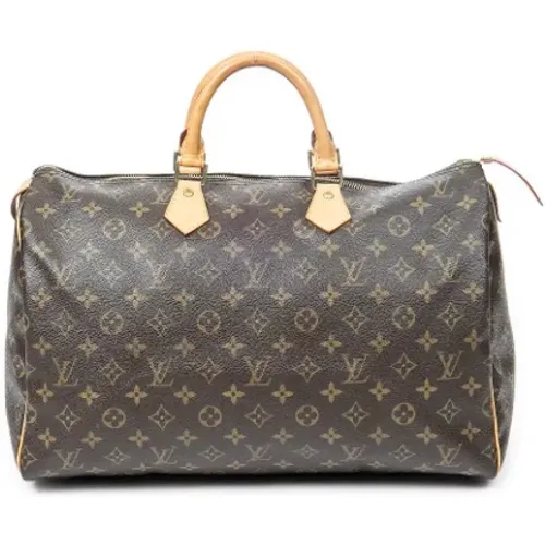 Pre-owned Coated canvas handbags , female, Sizes: ONE SIZE - Louis Vuitton Vintage - Modalova