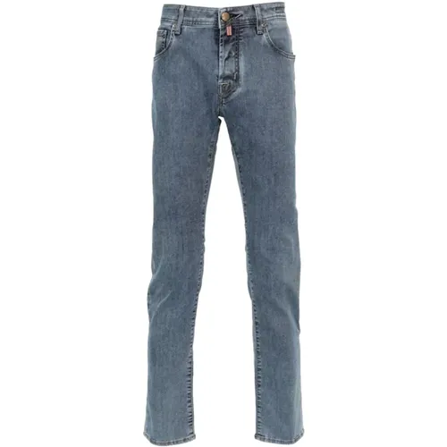 Slim Nick Cotton Jeans , male, Sizes: W34, W31, W36, W38, W30, W32 - Jacob Cohën - Modalova