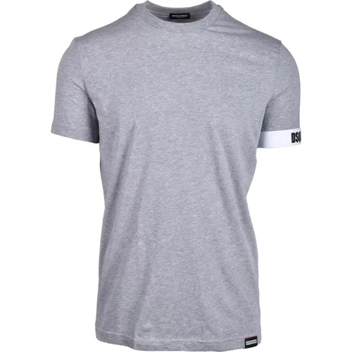 Baumwolle Elasthan Unterwäsche T-Shirt , Herren, Größe: M - Dsquared2 - Modalova