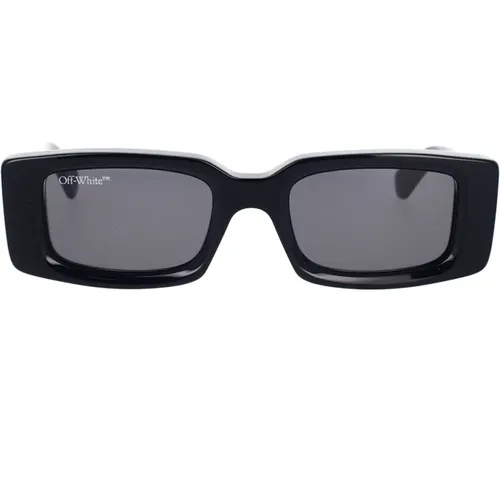 Unisex Arthur Sunglasses , unisex, Sizes: 50 MM - Off White - Modalova