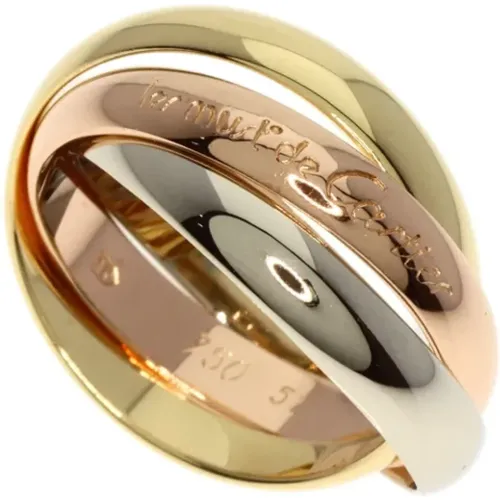 Pre-owned Yellow Gold ringe - Cartier Vintage - Modalova
