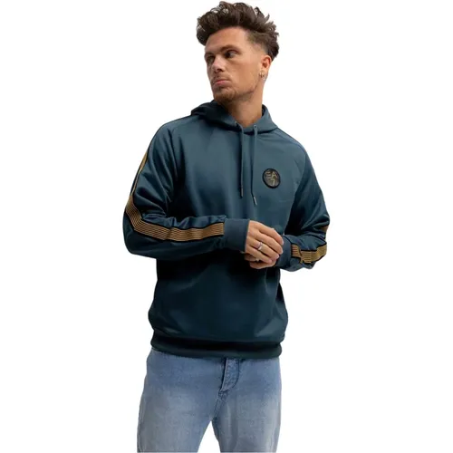 Stargazer Hoodie Men , male, Sizes: L, XL, S - Emporio Armani - Modalova