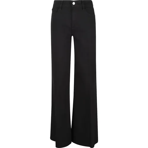 Weite schwarze Jeans , Damen, Größe: W25 - Frame - Modalova