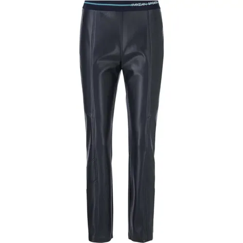 Stylish Leather Pants , female, Sizes: M - Marc Cain - Modalova