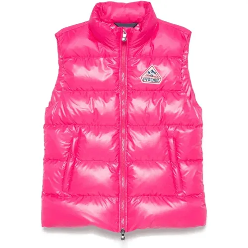 Quilted Raspberry Down Vest , male, Sizes: L, S - Pyrenex - Modalova