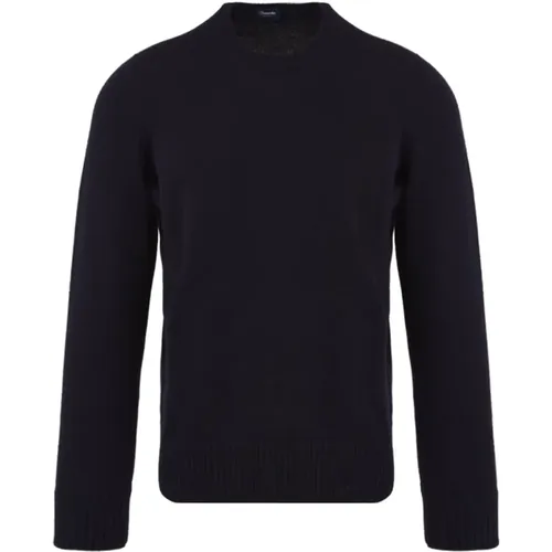 Blaue Pullover für Männer , Herren, Größe: 2XL - Drumohr - Modalova