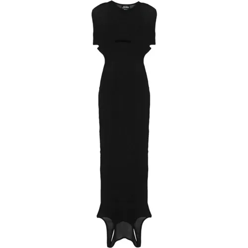 Mesh Double Side Dress , female, Sizes: XS - Jean Paul Gaultier - Modalova