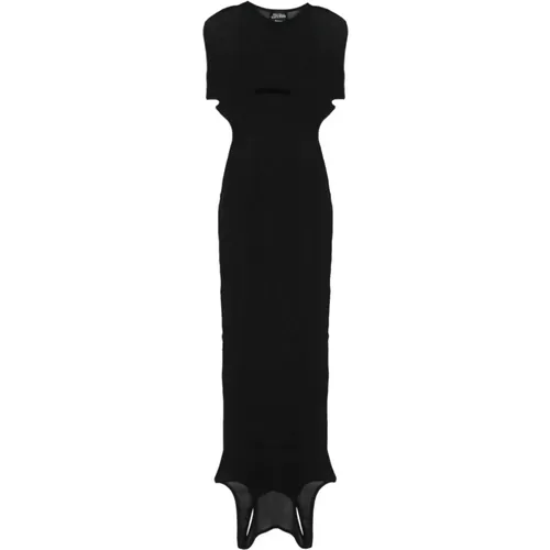 Mesh Double Side Dress , female, Sizes: XS, S, L, M - Jean Paul Gaultier - Modalova