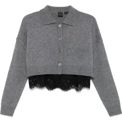 Stilvolle Sweaters für einen schicken Look , Damen, Größe: M - pinko - Modalova