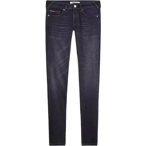 Slim Fit Denim Pants , female, Sizes: W24 L30 - Tommy Jeans - Modalova