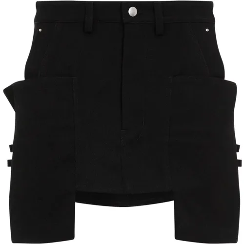 Wool Skirt Aw24 , female, Sizes: XS, M - Rick Owens - Modalova