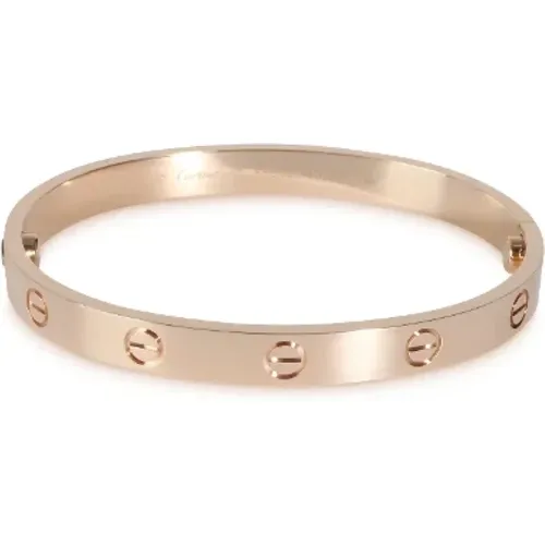 Pre-owned Metal bracelets , female, Sizes: ONE SIZE - Cartier Vintage - Modalova