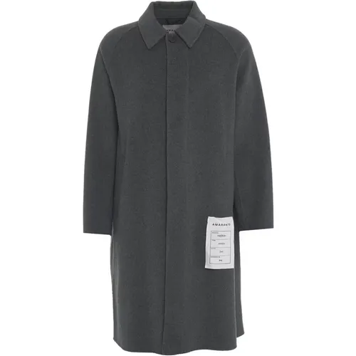 Grey Coats Aw24 Model Height 190cm , male, Sizes: S - Amaránto - Modalova