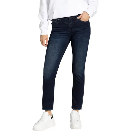 Dark Denim Skinny Jeans , female, Sizes: 2XL, L - MAC - Modalova