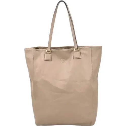 Pre-owned Leather totes , female, Sizes: ONE SIZE - Loewe Pre-owned - Modalova