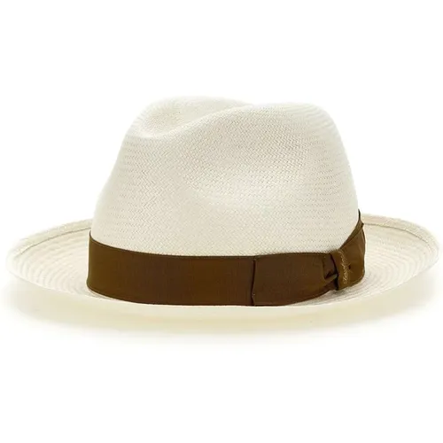 Fedora Hat , male, Sizes: 57 CM, 58 CM, 59 CM - Borsalino - Modalova