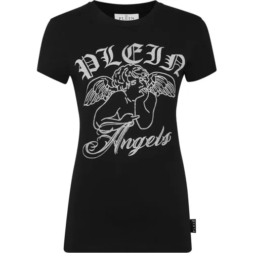 Unique Women's T-Shirt with Style , female, Sizes: L, XL, M, S - Philipp Plein - Modalova