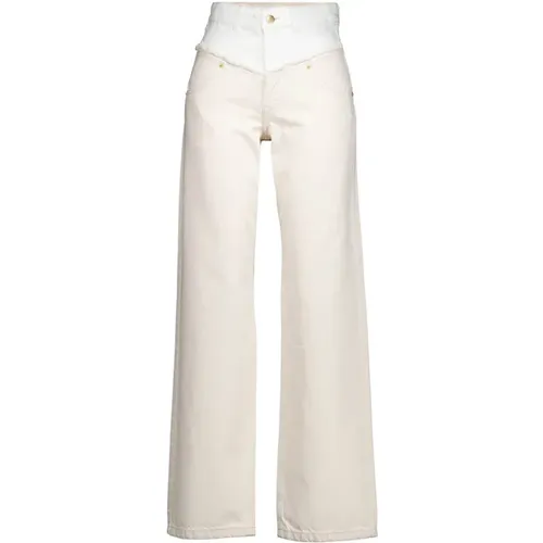 Wide Jeans , Damen, Größe: XS - Co'Couture - Modalova