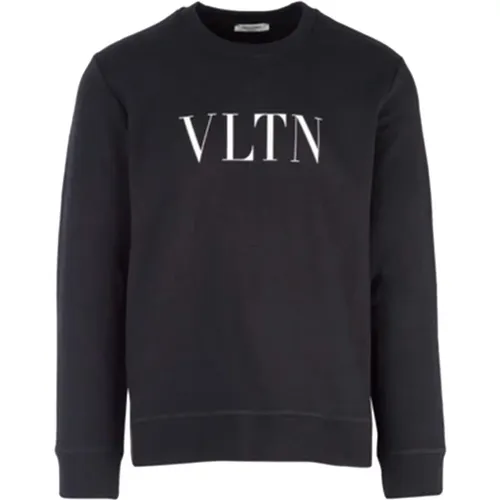 Cotton Sweatshirt with Round Neck , male, Sizes: 2XL - Valentino - Modalova