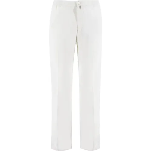 Trousers , male, Sizes: W38, W40, W34, W42 - Kiton - Modalova