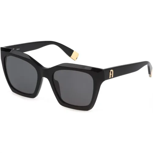 Stylische Sonnenbrille Sfu621 , Damen, Größe: 53 MM - Furla - Modalova