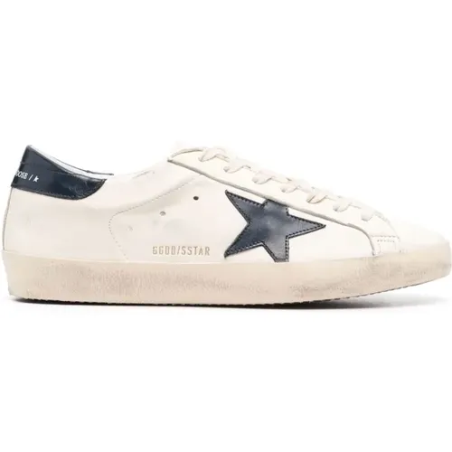 Vintage Lace-Up Star Sneakers , Herren, Größe: 41 EU - Golden Goose - Modalova