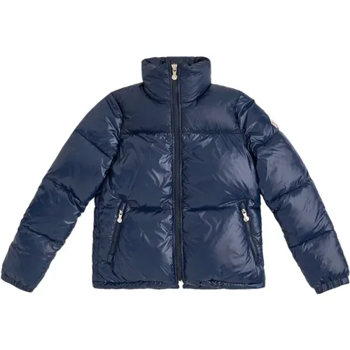 Kurze glänzende Vintage-Daunenjacke für Frauen , Damen, Größe: M - Pyrenex - Modalova