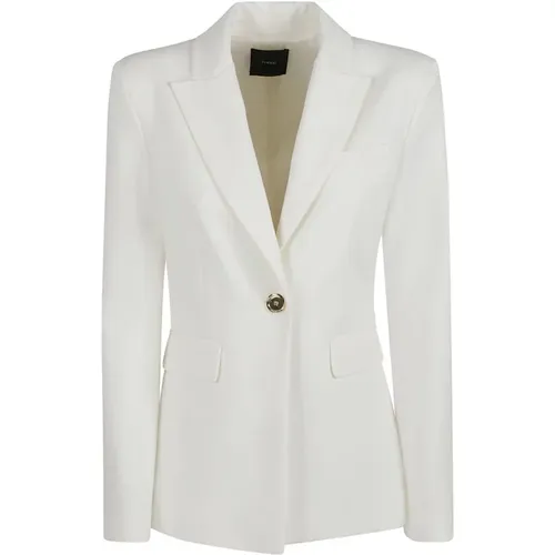 Weiße Blazer für Frauen , Damen, Größe: M - pinko - Modalova
