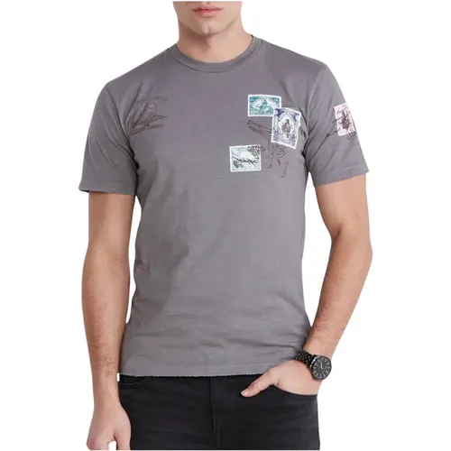 Titanium T-Shirt , Herren, Größe: M - Replay - Modalova
