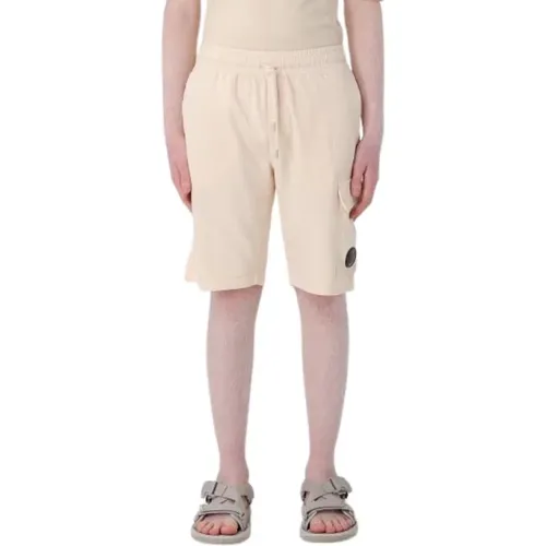 Ivory Trousers , male, Sizes: L, M, XS, S - C.P. Company - Modalova