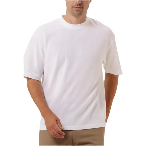 Herren Polo & T-Shirt Loose Fit Tee , Herren, Größe: 2XL - Selected Homme - Modalova