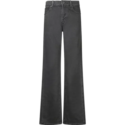 Schwarze Jeans für Frauen Aw24 - 7 For All Mankind - Modalova