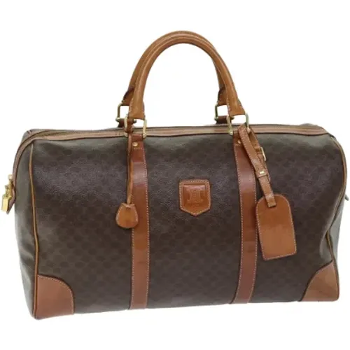 Pre-owned Leather travel-bags , female, Sizes: ONE SIZE - Celine Vintage - Modalova