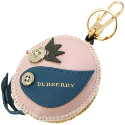 Pre-owned Leather key-holders , female, Sizes: ONE SIZE - Burberry Vintage - Modalova