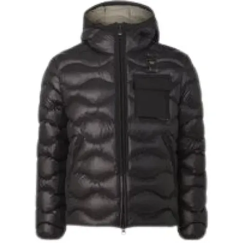 Herren Hooded Bryant Puffer Jacke - Blauer - Modalova