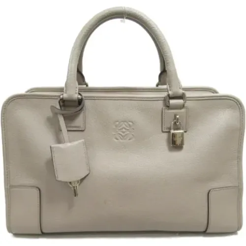 Pre-owned Leather handbags , female, Sizes: ONE SIZE - Loewe Pre-owned - Modalova