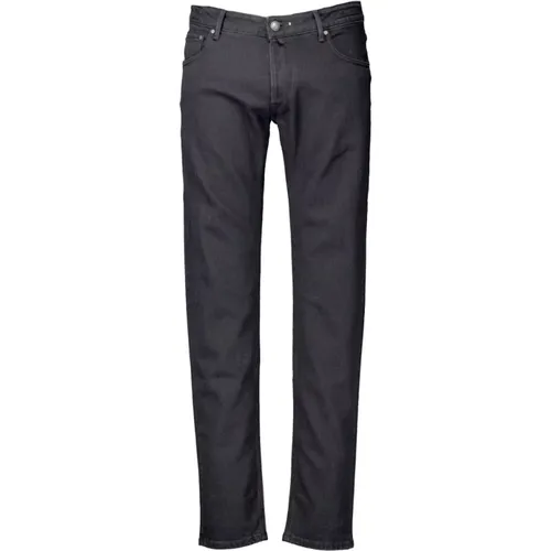 Orvieto Schwarze Jeans , Herren, Größe: W35 - Hand Picked - Modalova