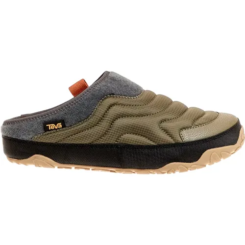 Terrain Tessuto Verdone Slipper - Size 38 , male, Sizes: 11 1/2 UK, 9 UK, 10 1/2 UK, 6 1/2 UK, 4 UK - Teva - Modalova