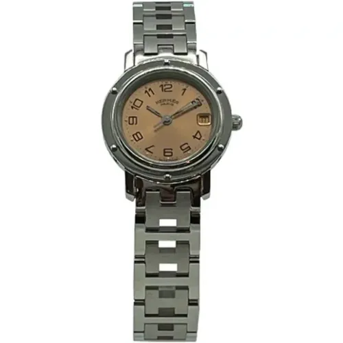 Pre-owned Metal watches , female, Sizes: ONE SIZE - Hermès Vintage - Modalova