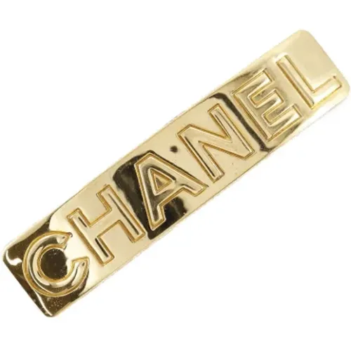 Pre-owned Metal hair-accessories , female, Sizes: ONE SIZE - Chanel Vintage - Modalova