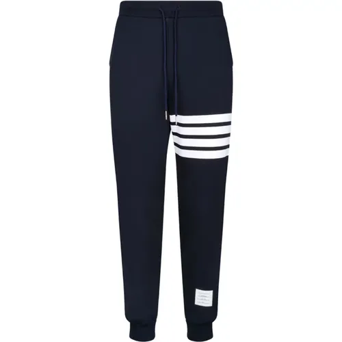 Bar Sweatpants , male, Sizes: L - Thom Browne - Modalova