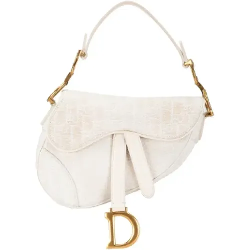 Pre-owned Canvas shoulder-bags , female, Sizes: ONE SIZE - Dior Vintage - Modalova