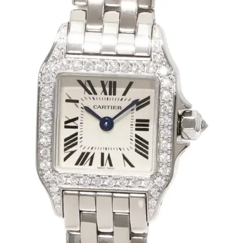 Pre-owned Metal watches , female, Sizes: ONE SIZE - Cartier Vintage - Modalova