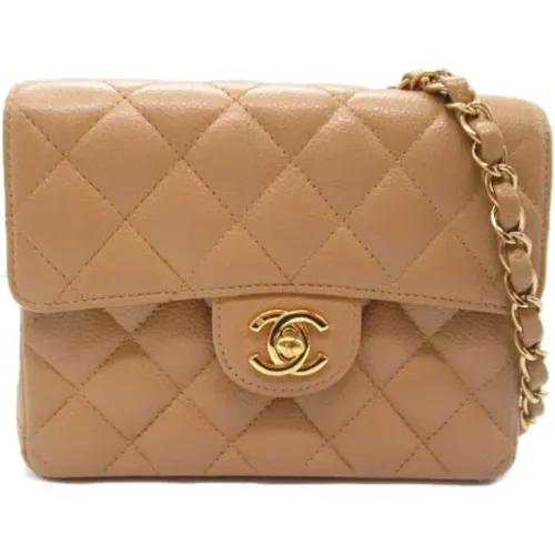 Pre-owned Leather shoulder-bags , female, Sizes: ONE SIZE - Chanel Vintage - Modalova