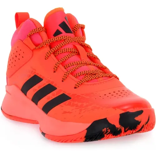 Stylish and Comfortable Cross Em Up 5 K Wide Sneakers , female, Sizes: 6 1/3 UK - Adidas - Modalova