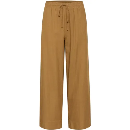 Relaxed Fit Diasmw Pant Trousers Dijon , female, Sizes: 2XL, M - My Essential Wardrobe - Modalova