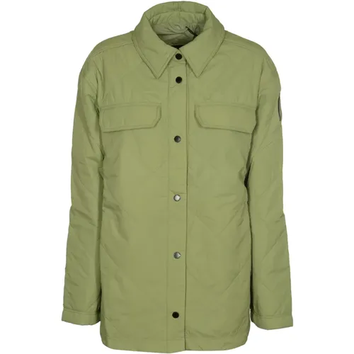 Quilted Shirt Jacket , female, Sizes: S - Canada Goose - Modalova
