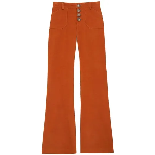 Flare Cordhose , Damen, Größe: L - Ines De La Fressange Paris - Modalova